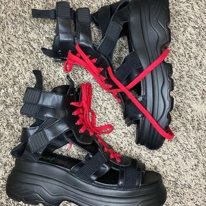 never worn koi footwear sandal platform